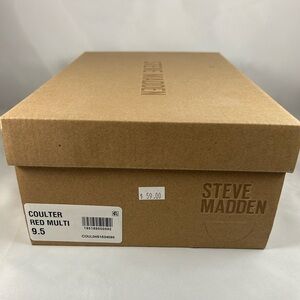 BRAND NEW Steve Madden Coulter Red Multi